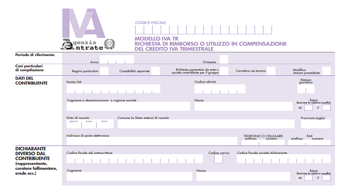 Operativo il nuovo modello per la dichiarazione Iva trimestrale